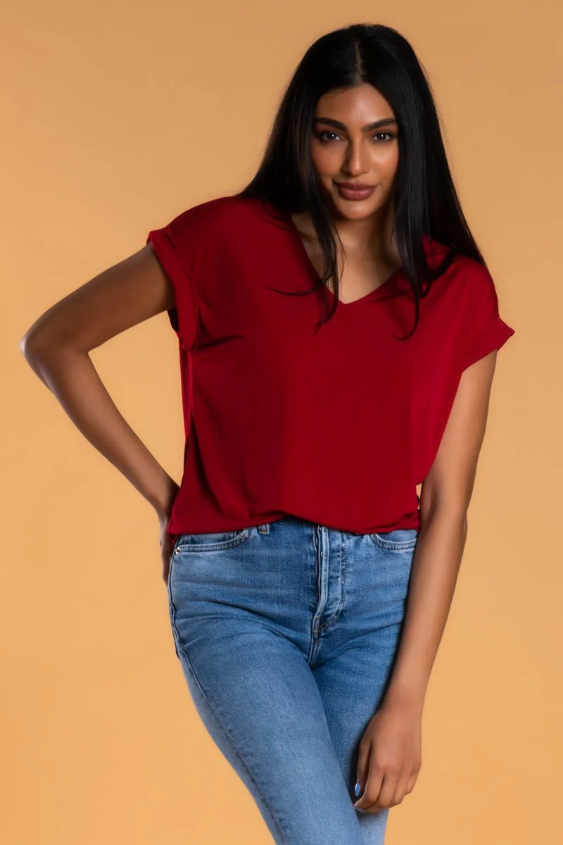 Brigitte Brianna Blouse Tee - Image 9