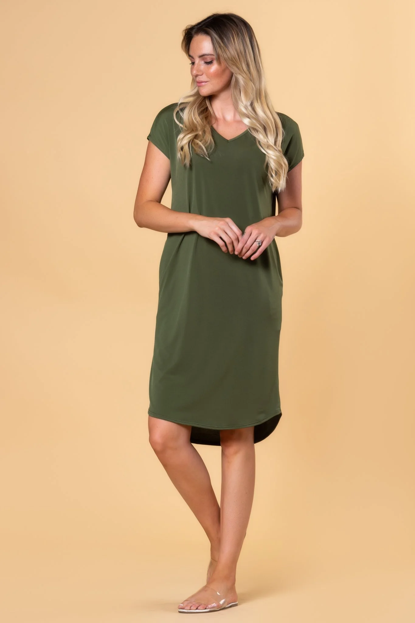 Brigitte Brianna Day to Day Pocket Dress - Image 10