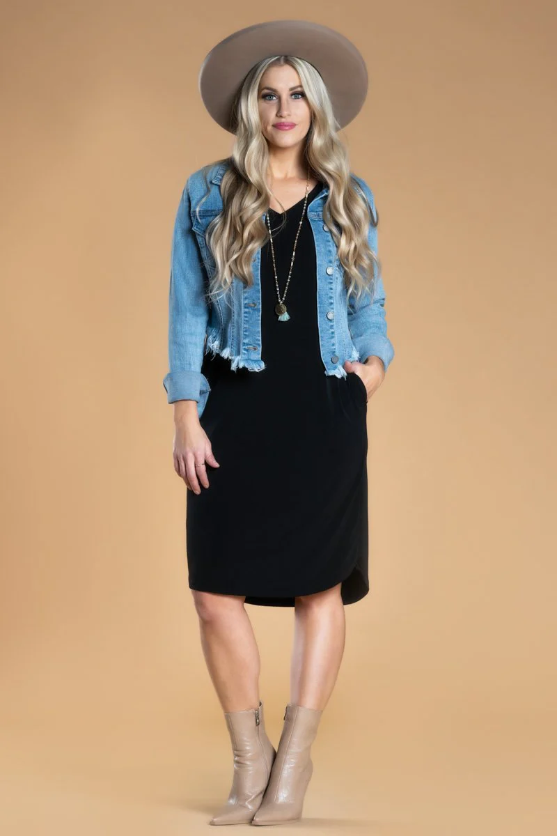 Brigitte Brianna Day to Day Pocket Dress - Image 11