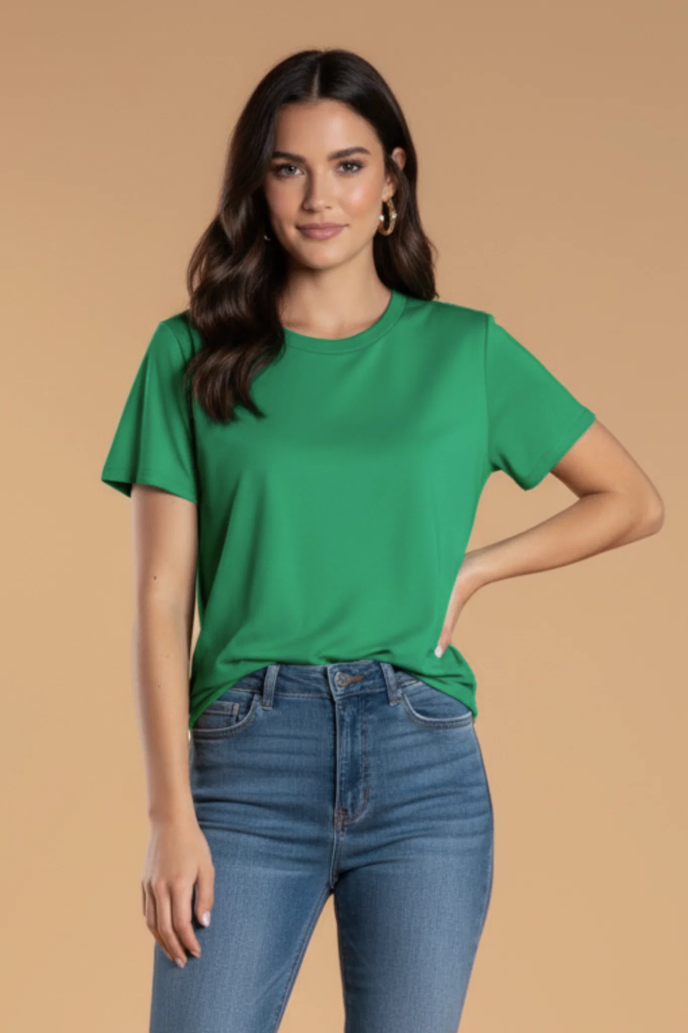 Brigitte Brianna Crew Neck Tee - Image 7