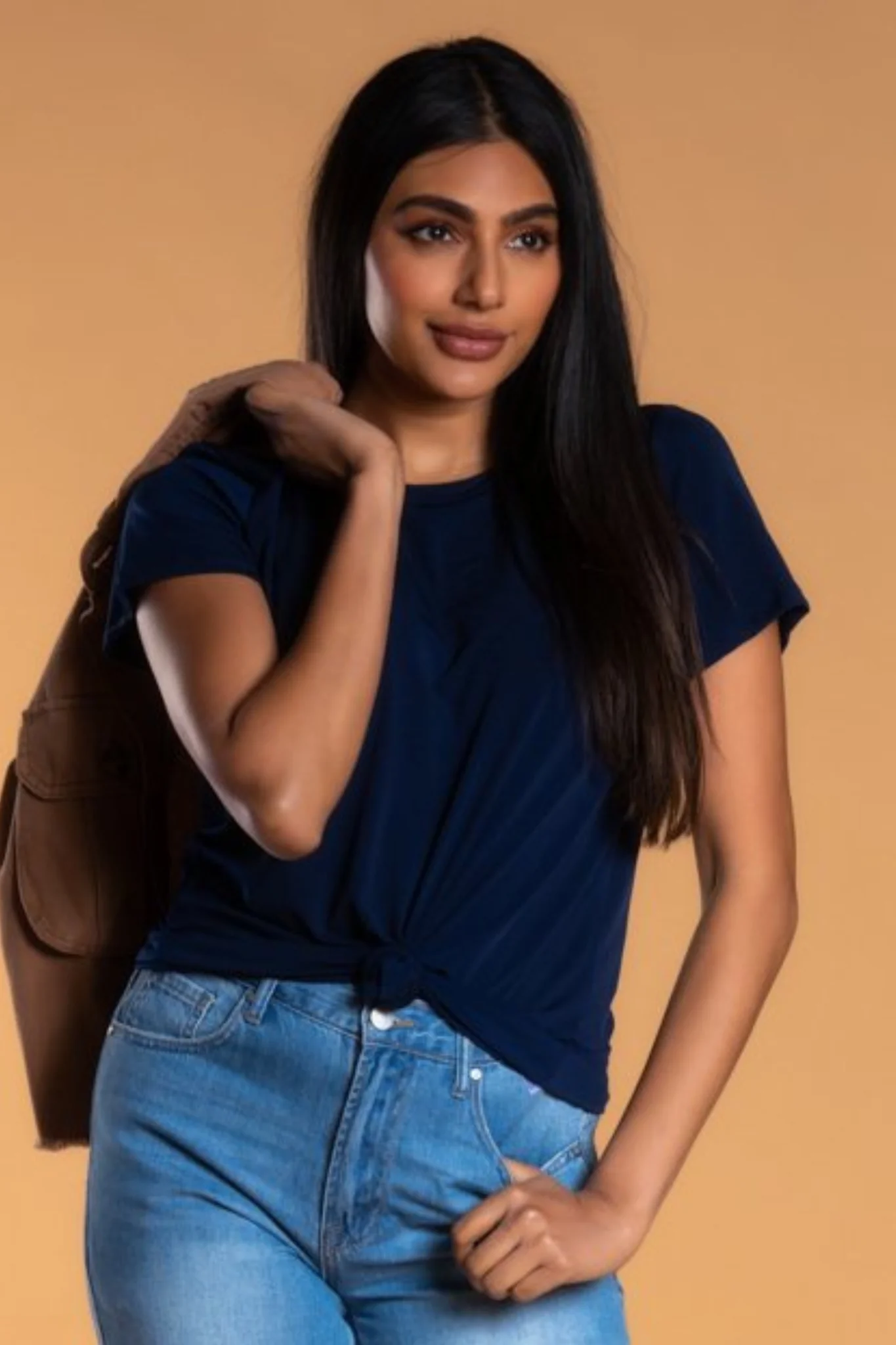 Brigitte Brianna Crew Neck Tee - Image 8