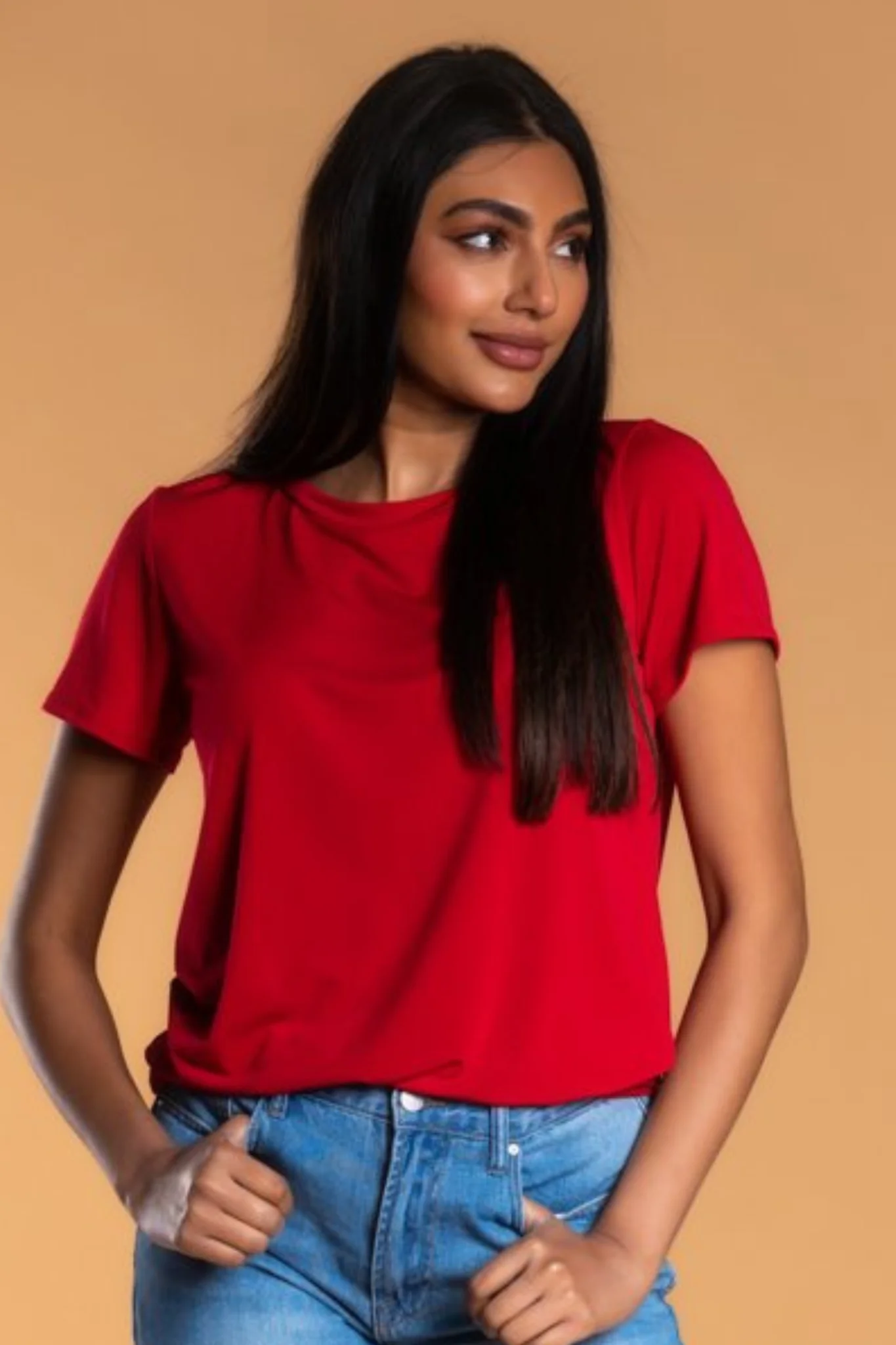 Brigitte Brianna Crew Neck Tee - Image 9