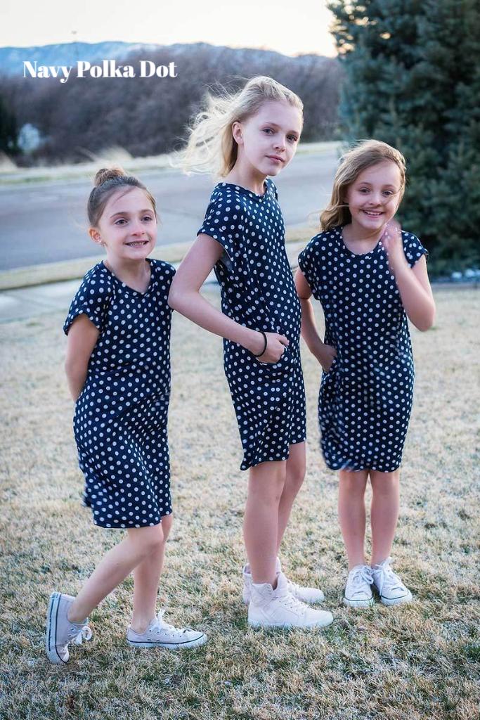 Brigitte Brianna Kids Pocket Tee Dress - Image 6