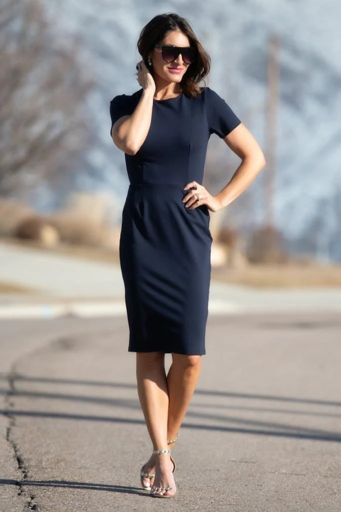 Brigitte Brianna Little Black Dress - Image 10