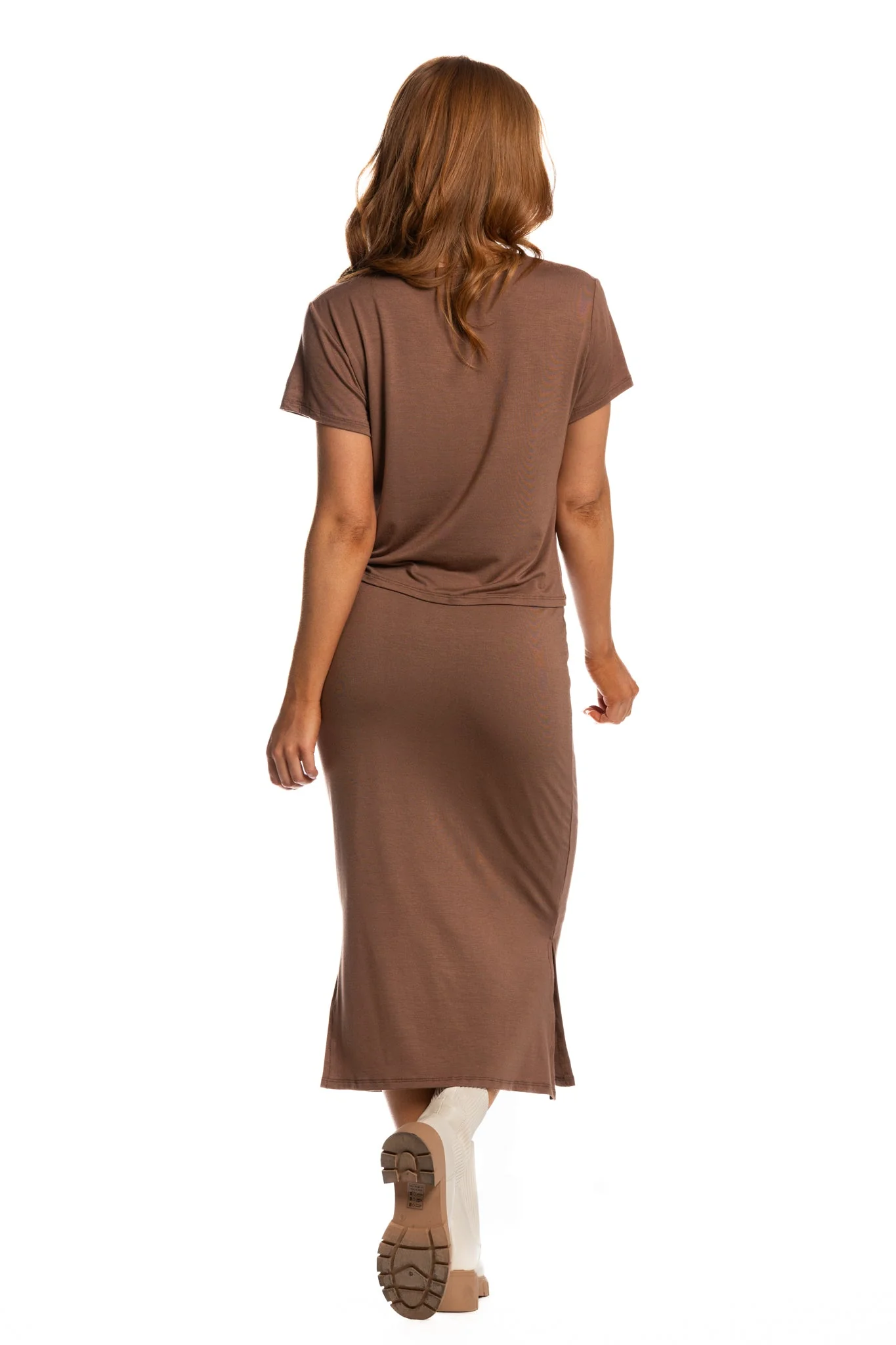 Brigitte Brianna Motion Tee & Runaround Skirt Set - Image 12