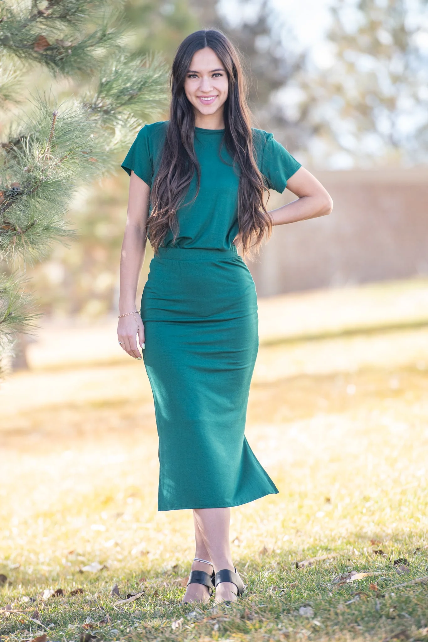 Brigitte Brianna Motion Tee & Runaround Skirt Set - Image 16