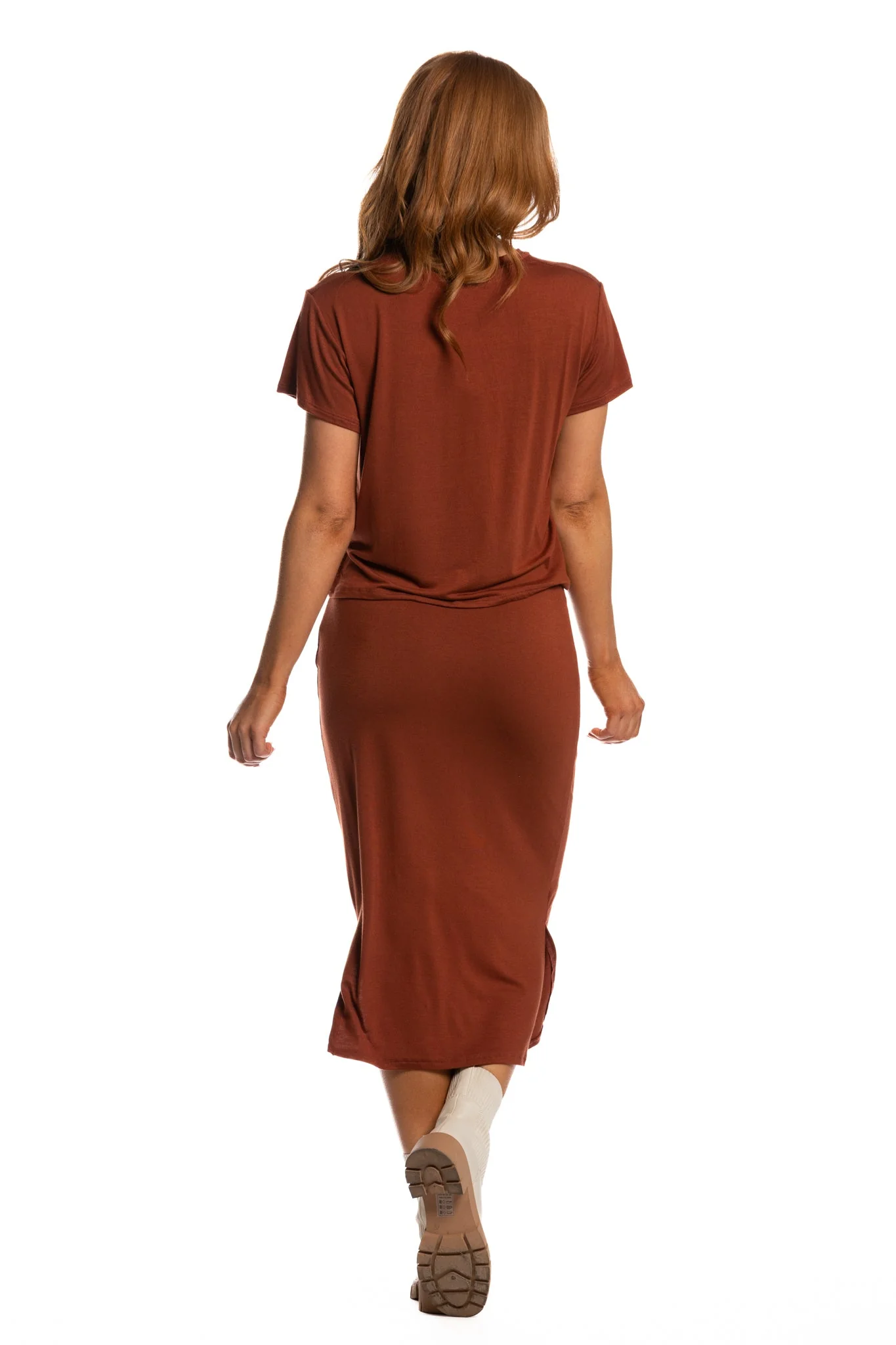Brigitte Brianna Motion Tee & Runaround Skirt Set - Image 9