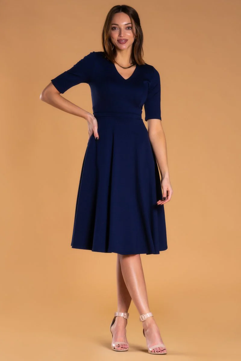 Brigitte Brianna V-Neck Gala Dress - Image 4