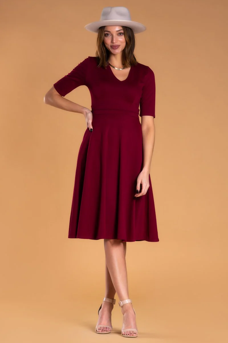 Brigitte Brianna V-Neck Gala Dress - Image 6