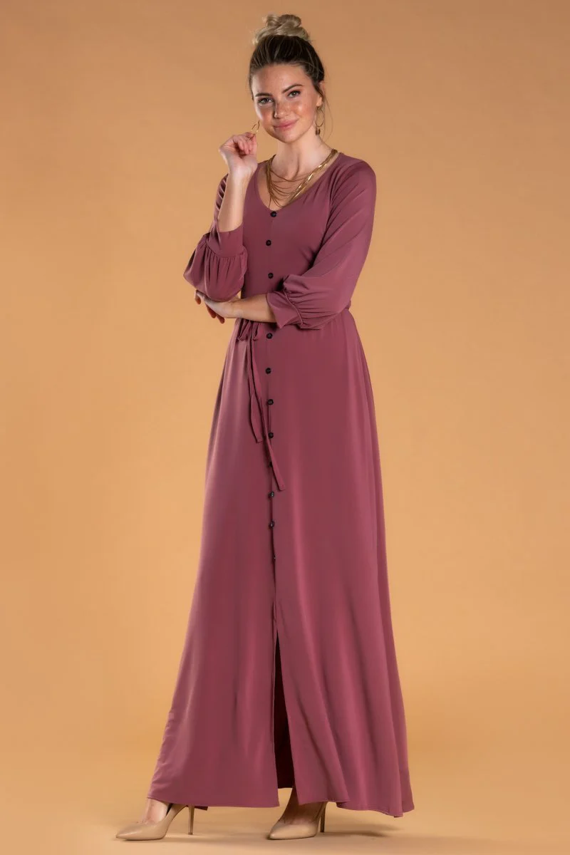 Brigitte Brianna V-Neck Maxi Dress - Image 16