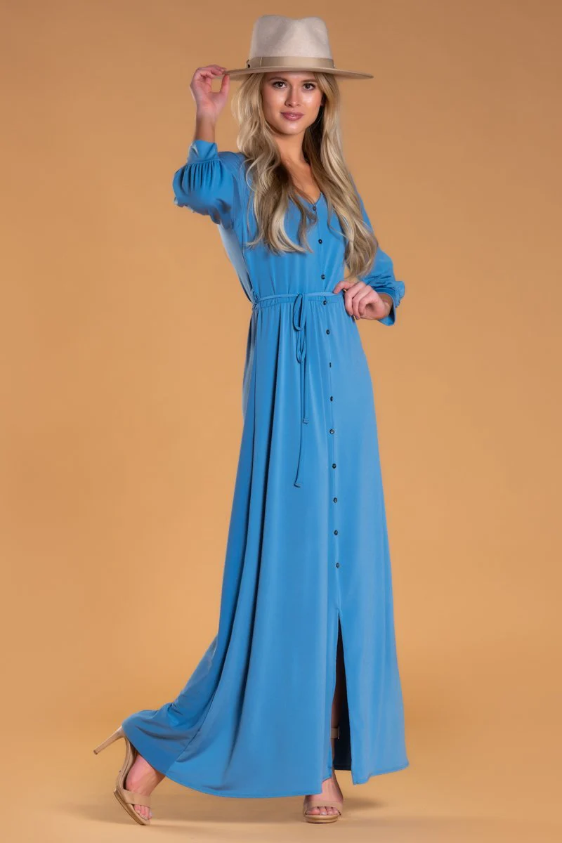 Brigitte Brianna V-Neck Maxi Dress - Image 19