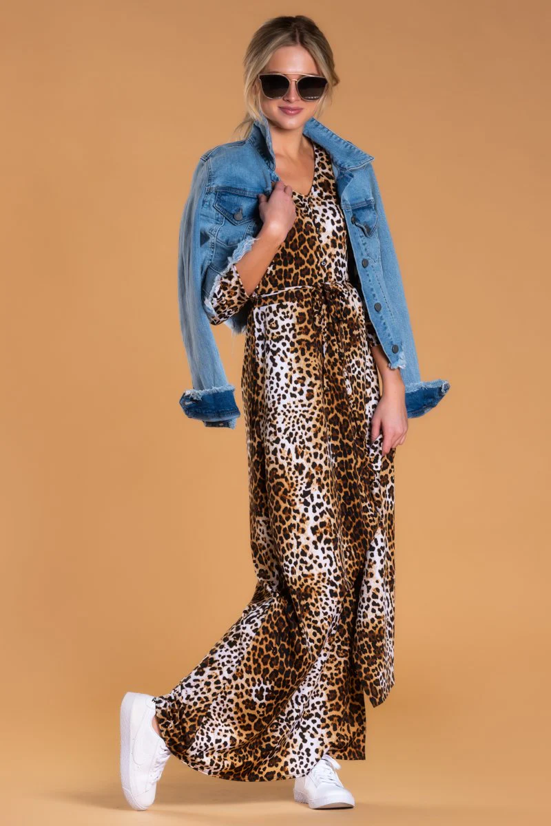 Brigitte Brianna V-Neck Maxi Dress - Image 26