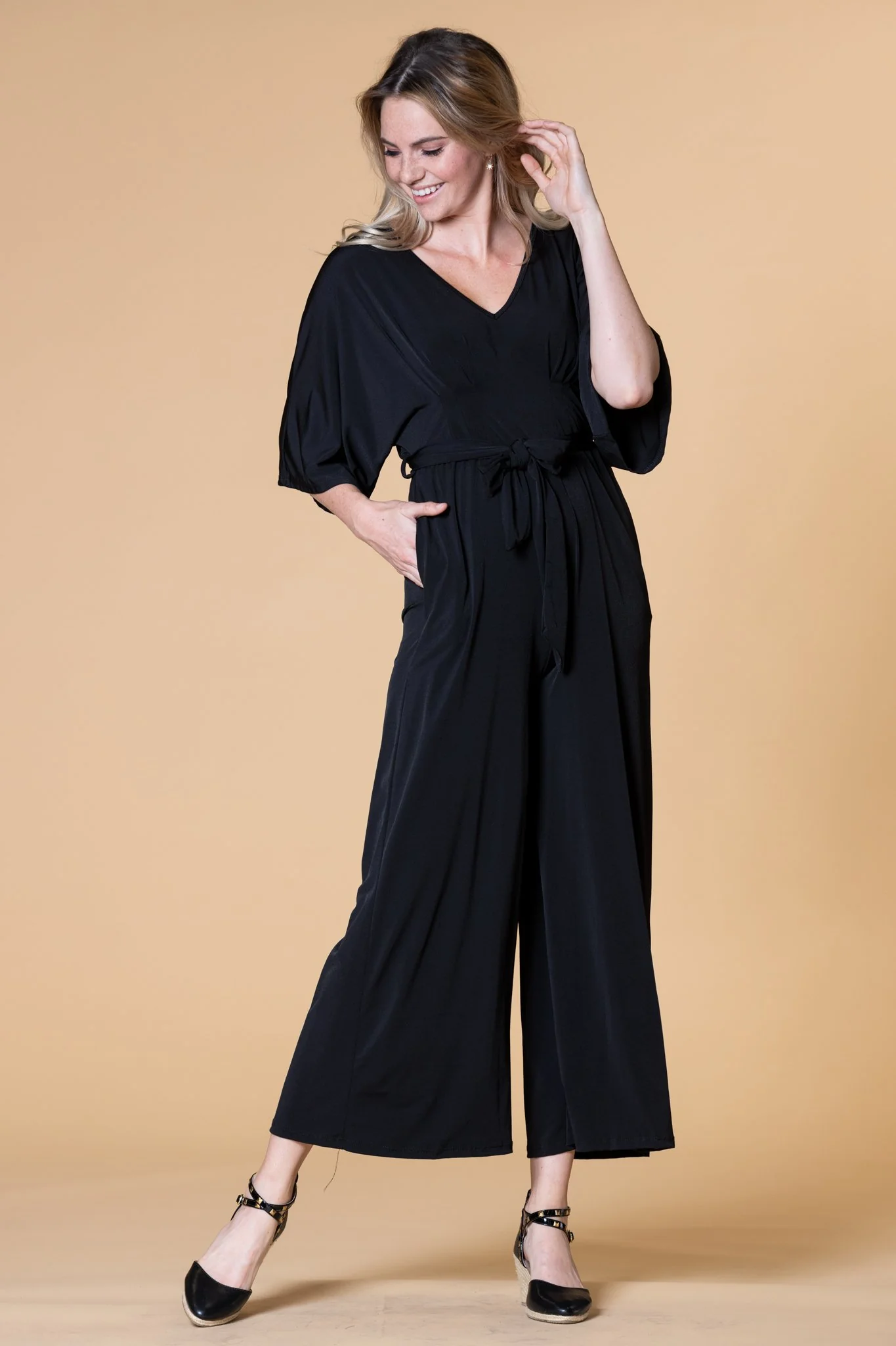 Brigitte Brianna Wide Leg Jumper - Image 3