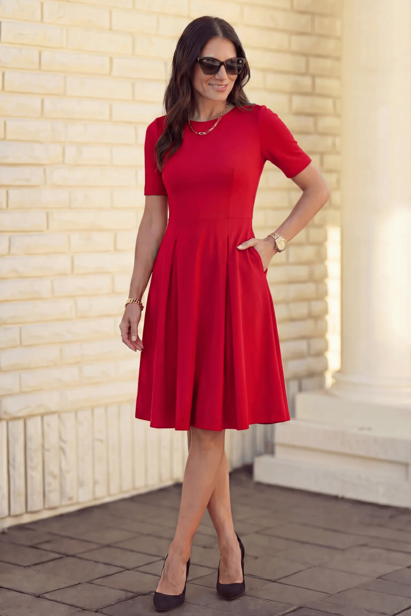 Brigitte Brianna Swing Dress - Image 9
