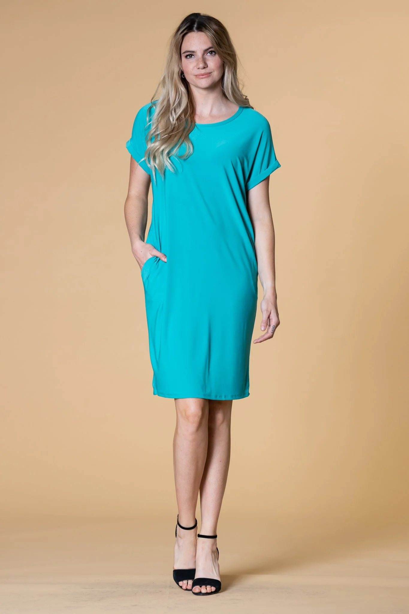 Brigitte Brianna Pocket Tee Dress - Image 5