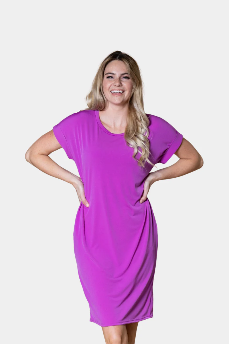 Brigitte Brianna Pocket Tee Dress - Image 9