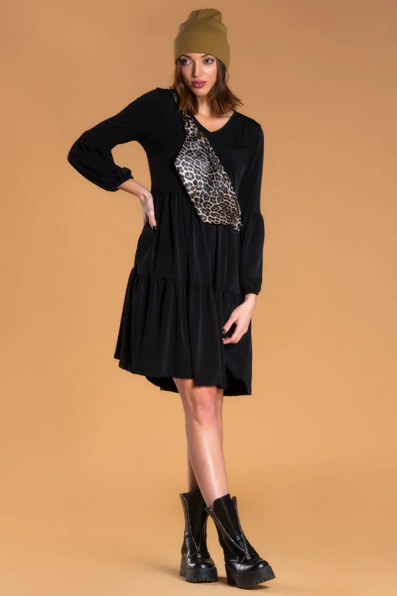 Brigitte Brianna Ruffle Tier Dress - Image 5